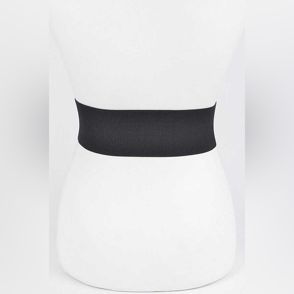 Plus Size Chunky Elastic Statement Belt - Picture 5 of 5